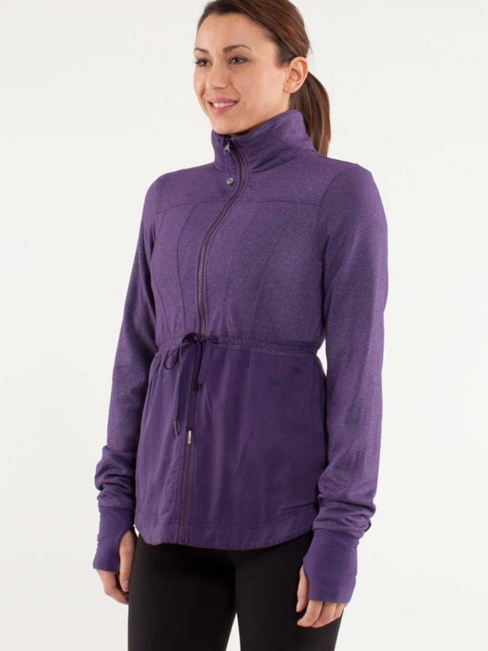 Lululemon Inner Peace Reversible Jacket in Concord Grape - Picture 2 of 12